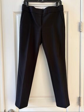 LOFT Marisa Black Straight-Leg Dress Pants